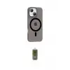 ieg™ iPhone 14 Kılıf Pusula Form Özel Seri - Siyah Joko Magic 5D Hayalet Cam