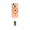 ieg™ iPhone 14 Kılıf Pusula Form Özel Seri - Siyah Joko Magic 5D Hayalet Cam