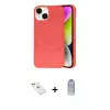 ieg™ iPhone 14 Kılıf Ufuk Serisi - Siyah Joko Magic 5D Cam + Diamond Kamera Lens - KI