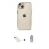 ieg™ iPhone 14 Kılıf Vadi Minimal - Siyah Joko Magic 5D Cam + Diamond Kamera Lens - SABE