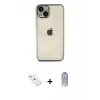 ieg™ iPhone 14 Kılıf Vadi Minimal - Siyah Joko Magic 5D Cam + Diamond Kamera Lens - SABE