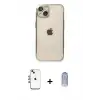 ieg™ iPhone 14 Kılıf Vadi Minimal - Siyah Joko Magic 5D Cam + Shine Kamera Lens - GI