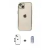 ieg™ iPhone 14 Kılıf Vadi Minimal - Siyah Joko Magic 5D Cam + Shine Kamera Lens - KI