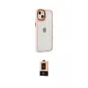 ieg™ iPhone 14 Plus Kılıf Eksen Doku Prime - Şeffaf Maxco Cam Ekran Koruyucu