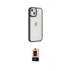ieg™ iPhone 14 Plus Kılıf Eksen Doku Prime - Şeffaf Maxco Cam Ekran Koruyucu