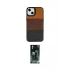 ieg™ iPhone 14 Plus Kılıf Kutup Özel Seri - Siyah 360 Mat Full Body Arka Koruyucu