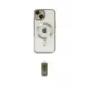 ieg™ iPhone 14 Plus Kılıf Nova Işık Özel Seri - Siyah Joko Magic 5D Hayalet Cam