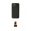 ieg™ iPhone 14 Plus Kılıf Yadigar Klasik - Şeffaf Maxco Cam Ekran Koruyucu