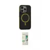 ieg™ iPhone 14 Pro Kılıf Ahenk Form Serisi - Siyah 20D Premium Cam Ekran Koruyucu