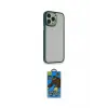 ieg™ iPhone 14 Pro Kılıf Eksen Doku Prime - Siyah 18D Cam Ekran Koruyucu