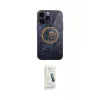 ieg™ iPhone 14 Pro Kılıf İz Form - Şeffaf Pasifik Cam Ekran Koruyucu