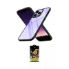 ieg™ iPhone 14 Pro Kılıf Nova Işık Serisi - Siyah Buffer Cam Ekran Koruyucu