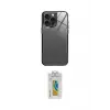 ieg™ iPhone 14 Pro Kılıf Odak Doku - Siyah Polymer Nano Ekran Koruyucu
