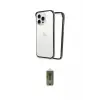 ieg™ iPhone 14 Pro Kılıf Pusula Asil Koleksiyonu - Siyah Joko Magic 5D Hayalet Cam