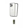 ieg™ iPhone 14 Pro Kılıf Pusula Asil Koleksiyonu - Siyah Joko Magic 5D Hayalet Cam