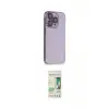 ieg™ iPhone 14 Pro Kılıf Siluet Minimal Özel Seri - Siyah 20D Premium Cam Ekran Koruyucu