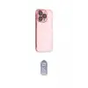 ieg™ iPhone 14 Pro Kılıf Siluet Minimal Özel Seri - Siyah Joko Magic 5D Cam
