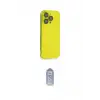 ieg™ iPhone 14 Pro Kılıf Siluet Minimal Özel Seri - Siyah Joko Magic 5D Cam
