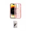 ieg™ iPhone 14 Pro Kılıf Siluet Minimal Prime - Siyah Bilvis 3D Mat Cam Ekran Koruyucu