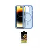 ieg™ iPhone 14 Pro Kılıf Siluet Minimal Prime - Siyah Buffer Cam Ekran Koruyucu