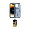 ieg™ iPhone 14 Pro Kılıf Siluet Minimal Prime - Siyah Buffer Cam Ekran Koruyucu