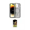 ieg™ iPhone 14 Pro Kılıf Siluet Minimal Prime - Siyah Buffer Cam Ekran Koruyucu