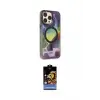 ieg™ iPhone 14 Pro Kılıf Siluet Modern Koleksiyonu - Siyah Buffer Hayalet Cam Ekran Koruyucu