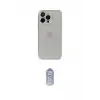 ieg™ iPhone 14 Pro Kılıf Ufuk Minimal Özel Seri - Siyah Joko Magic 5D Cam