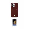 ieg™ iPhone 14 Pro Kılıf Vadi Çizgi Prime - Siyah Buffer Hayalet Cam Ekran Koruyucu