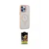 ieg™ iPhone 14 Pro Kılıf Yankı Işık Özel Seri - Siyah Buffer Cam Ekran Koruyucu