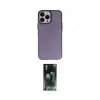 ieg™ iPhone 14 Pro Max Kılıf Ahenk Çizgi Prime - Şeffaf 360 Full Body Arka Koruyucu
