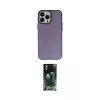 ieg™ iPhone 14 Pro Max Kılıf Ahenk Çizgi Prime - Şeffaf 360 Full Body Arka Koruyucu