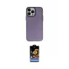 ieg™ iPhone 14 Pro Max Kılıf Ahenk Çizgi Prime - Siyah Buffer Hayalet Cam Ekran Koruyucu