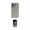 ieg™ iPhone 14 Pro Max Kılıf Ahenk Çizgi Prime - Siyah Buffer Hayalet Cam Ekran Koruyucu