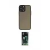 ieg™ iPhone 14 Pro Max Kılıf Ahenk Çizgi Serisi - Şeffaf 360 Full Body Arka Koruyucu