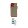 ieg™ iPhone 14 Pro Max Kılıf Ahenk Çizgi Serisi - Şeffaf Royal Nano Ekran Koruyucu