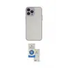 ieg™ iPhone 14 Pro Max Kılıf Ahenk Çizgi Serisi - Şeffaf Royal Nano Ekran Koruyucu