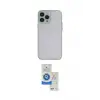 ieg™ iPhone 14 Pro Max Kılıf Ahenk Çizgi Serisi - Şeffaf Royal Nano Ekran Koruyucu