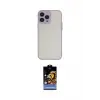 ieg™ iPhone 14 Pro Max Kılıf Ahenk Çizgi Serisi - Siyah Buffer Hayalet Cam Ekran Koruyucu