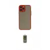 ieg™ iPhone 14 Pro Max Kılıf Ahenk Çizgi Serisi - Siyah Joko Magic 5D Hayalet Cam