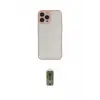 ieg™ iPhone 14 Pro Max Kılıf Ahenk Çizgi Serisi - Siyah Joko Magic 5D Hayalet Cam
