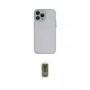 ieg™ iPhone 14 Pro Max Kılıf Ahenk Çizgi Serisi - Siyah Joko Magic 5D Hayalet Cam