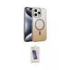 ieg™ iPhone 14 Pro Max Kılıf Ahenk Doku Özel Seri - Siyah Joko 5D Cam