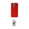 ieg™ iPhone 14 Pro Max Kılıf Ahenk Serisi - Siyah Bilvis 3D Mat Cam Ekran Koruyucu