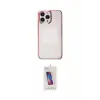 ieg™ iPhone 14 Pro Max Kılıf Doruk Doku Prime - Siyah Joko 5D Cam