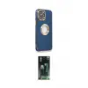 ieg™ iPhone 14 Pro Max Kılıf İz Form Serisi - Şeffaf 360 Full Body Arka Koruyucu