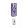 ieg™ iPhone 14 Pro Max Kılıf Kıvılcım Asil Özel Seri - Şeffaf Pasifik Cam Ekran Koruyucu