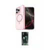 ieg™ iPhone 14 Pro Max Kılıf Kıvılcım Form Prime - Siyah 360 Mat Full Body Arka Koruyucu