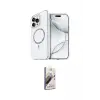 ieg™ iPhone 14 Pro Max Kılıf Kıvılcım Form Prime - Siyah Bilvis 3D Mat Cam Ekran Koruyucu