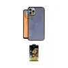 ieg™ iPhone 14 Pro Max Kılıf Kıvılcım Işık Serisi - Siyah Buffer Cam Ekran Koruyucu